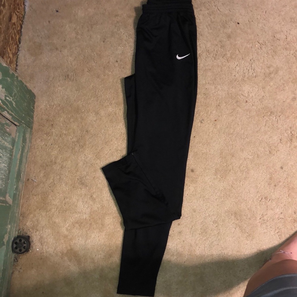 Black Nike joggers
